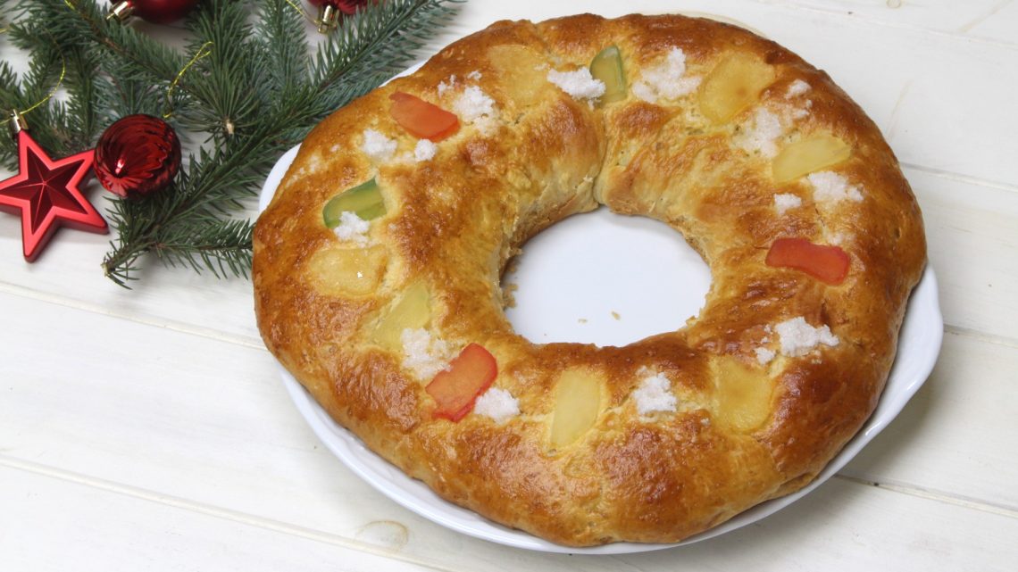 Receta de roscón de Reyes sin masa madre con Mambo