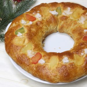 Receta de roscón de Reyes sin masa madre con Mambo