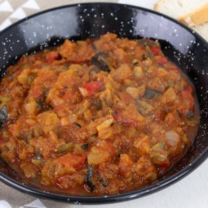 Receta de pisto con Thermomix