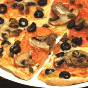 Receta de pizza caprichosa con Thermomix