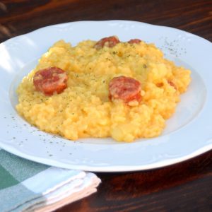 Receta de arroz a lo pobre con Thermomix