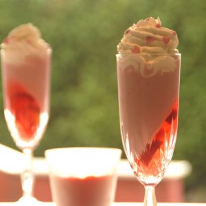 Receta de copas de fresas con Thermomix