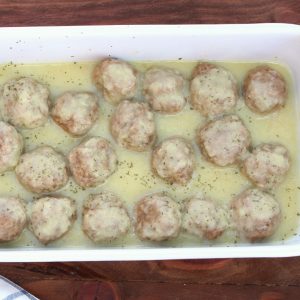 Receta de albóndigas en Salsa con Mambo