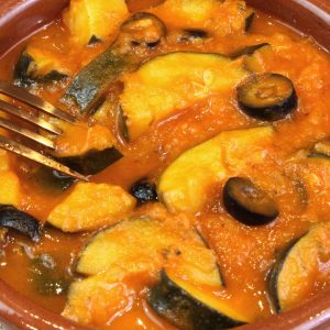 Receta de calabacín a la Nizarda con Thermomix