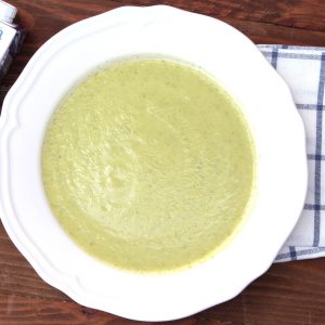 Receta de crema de calabacín 100% vegetal
