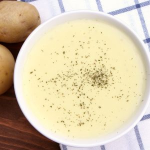 Receta de puré de patata con Mambo