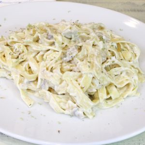 Receta de tagliatelle funghi con Thermomix