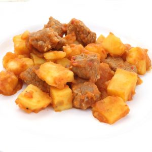 Receta de carne guisada con patatas en Mambo