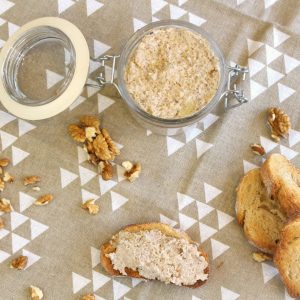 Receta de paté de champiñones y nueces con Thermomix
