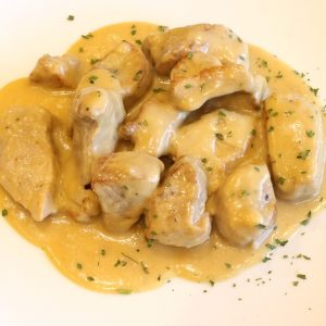 Receta de solomillo de cerdo en salsa de mostaza con Thermomix