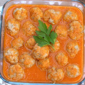 Receta de albóndigas en salsa con Thermomix