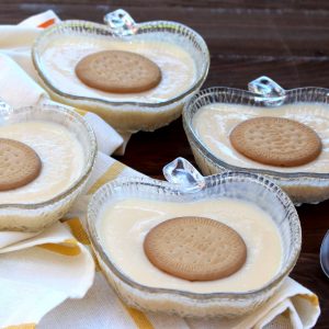 Receta de natillas de vainilla con mambo