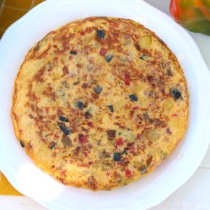 Receta de tortilla paisana