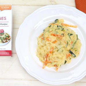 Receta de carbonara de verduras
