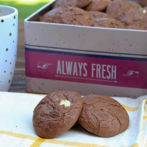 Receta de galletas de leche condensada y dos chocolates con Thermomix