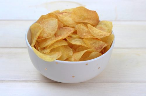 Receta de patatas chips caseras