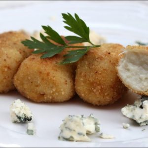 Receta de croquetas de queso azul con MyCook Touch