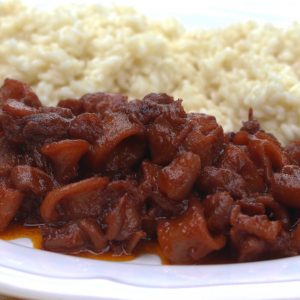Receta de calamares en salsa americana con Thermomix