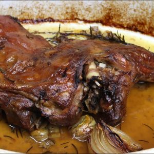 Receta de paletilla de cordero al horno