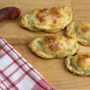 Receta de empanadillas de provolone y chorizo