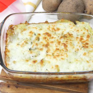 Receta de lasaña de patata