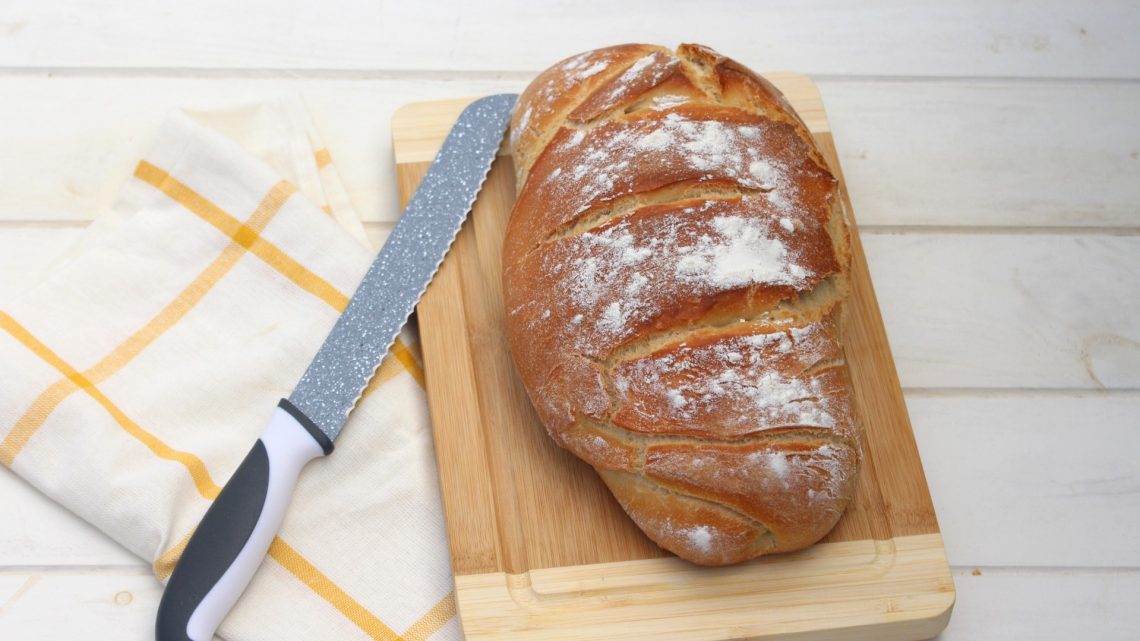 Receta de pan casero fácil