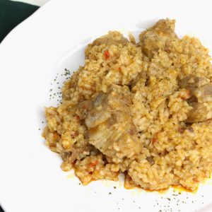 Receta de arroz con costilla de cerdo en MyCook Touch