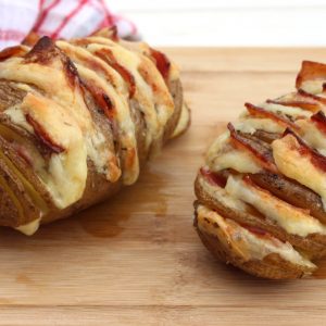 Receta de patatas Hasselback