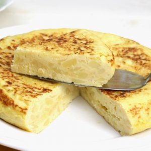 Tortilla de patata en Thermomix