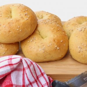 Receta de bagels en Thermomix
