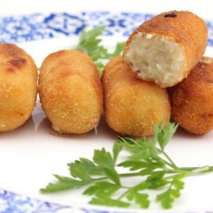 Receta de croquetas de pollo en Mambo