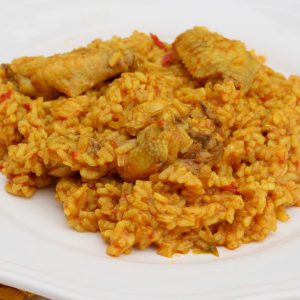 Receta de arroz con pollo al curry en Mambo