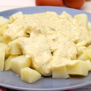 Receta de patatas alioli en Thermomix