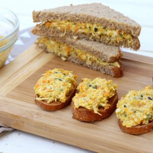 Receta de ensaladilla de pollo con Thermomix
