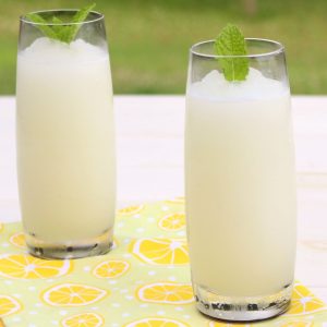 Receta de granizado de limón con Mambo