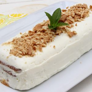 Receta de tarta de limón y galletas