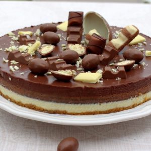 Receta de tarta mousse de 3 chocolates en Mambo