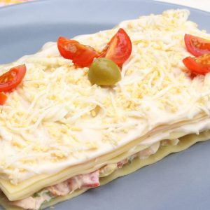 Receta de lasaña fría de verano