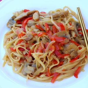 Receta de tallarines 3 delicias en Mambo