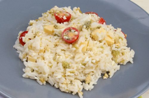 Receta de ensalada de arroz con Thermomix