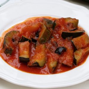 Receta de calabacín a la Nizarda en Mambo