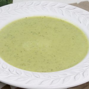 Receta de crema de calabacín con Mambo