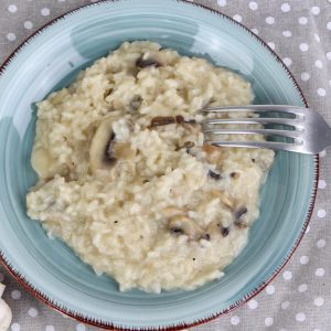 Receta de risotto de champiñones en Mambo
