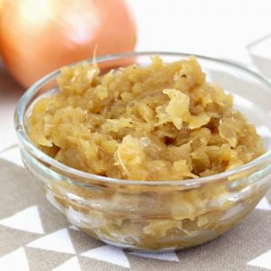 Receta de cebolla caramelizada con Mambo