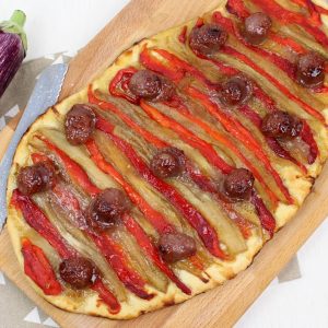 Receta de coca de recapte con butifarra