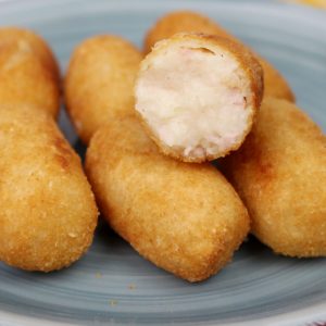 Receta de croquetas de salchichas en Mambo