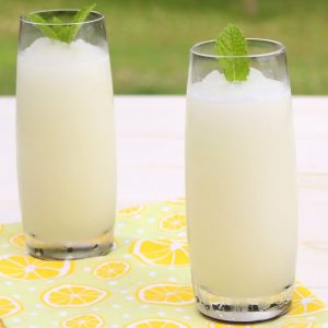 Receta de granizado de limón con Thermomix