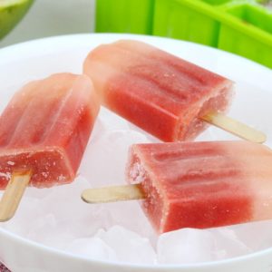 Receta de polos de sandía en Thermomix