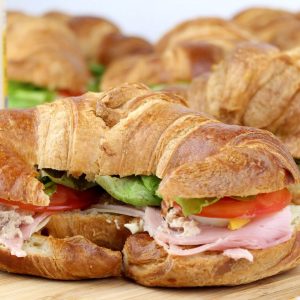 Receta de croissants vegetales