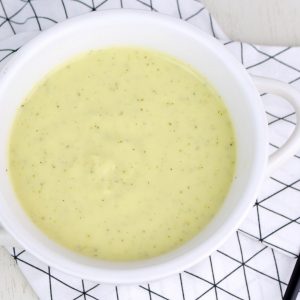 Receta de vichyssoise de calabacín con Thermomix
